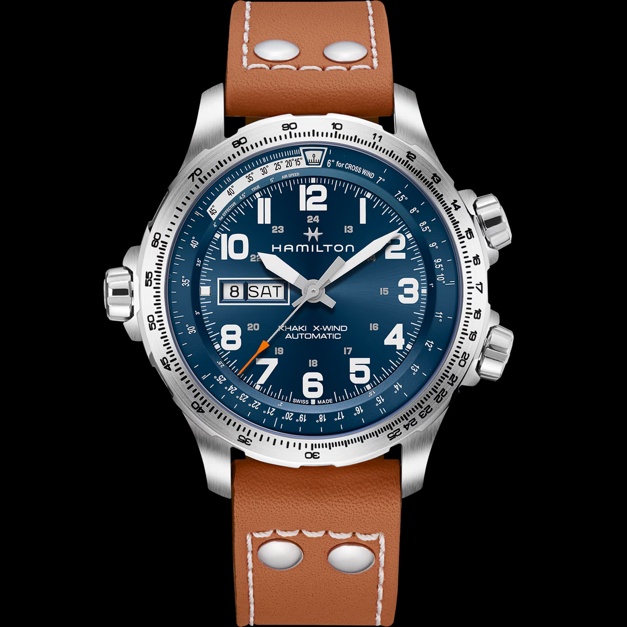 Khaki Aviation X-Wind Day Date Auto