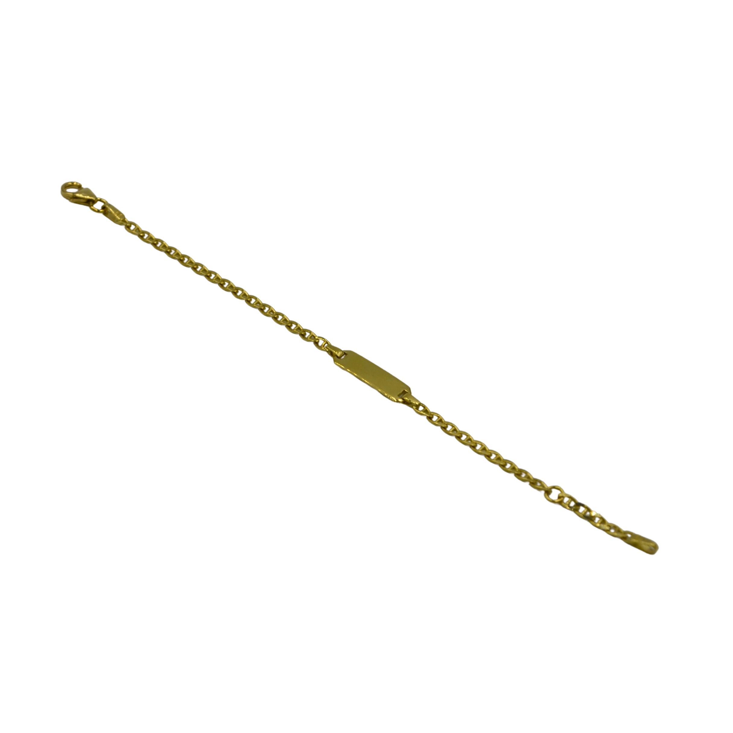 Bracelet de naissance avec plaque à graver