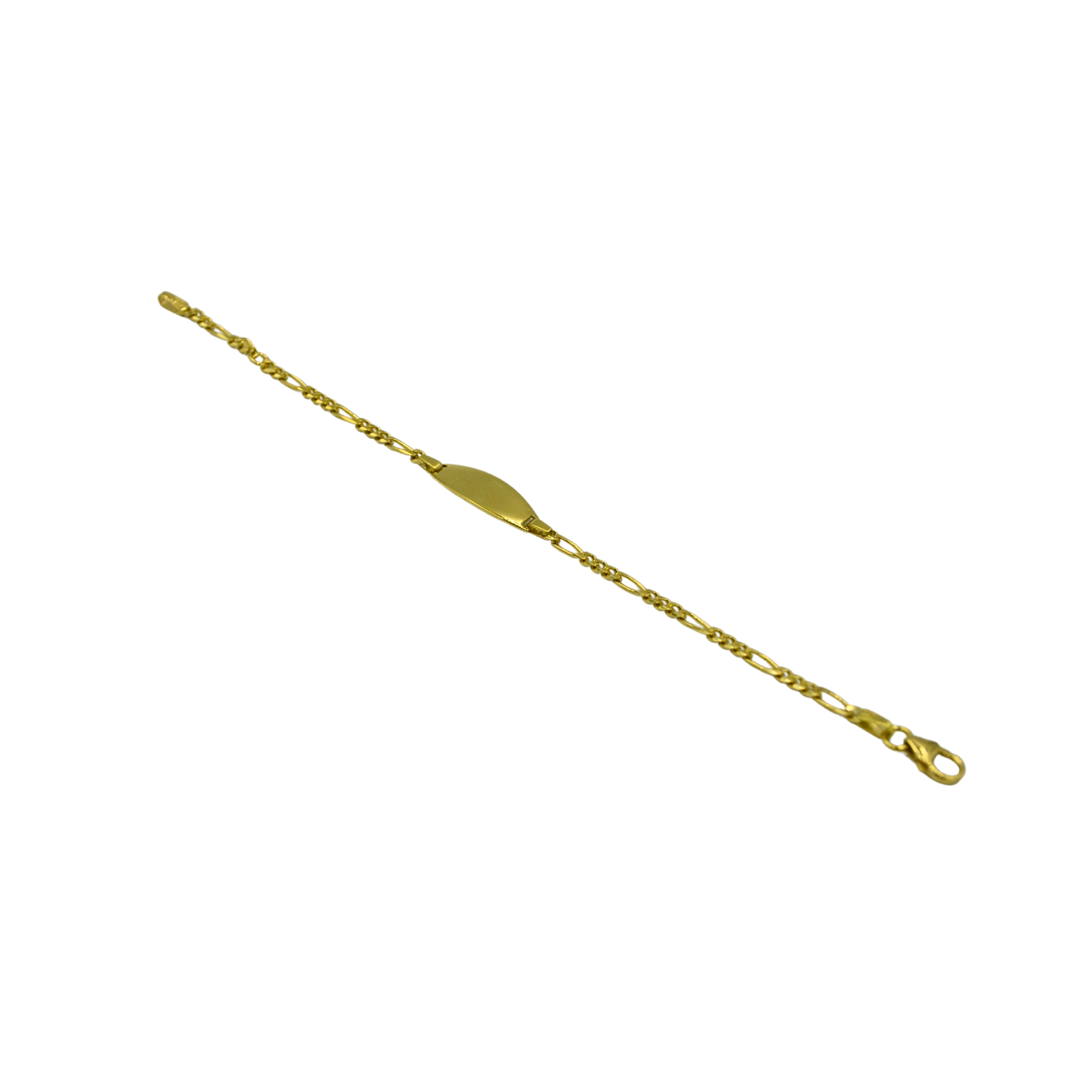 Bracelet de naissance à maillons détaillés